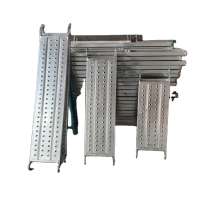 galvanized metal decking board scaffolding steel plank